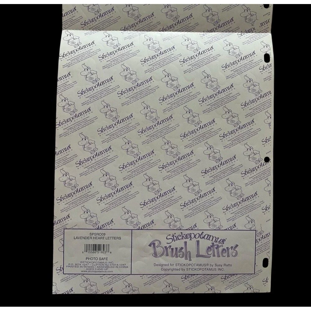 Scrapbooking Alphabet Sticker Lot 11 Incomplete Sheets Alphabitties and More - Picture 11 of 16